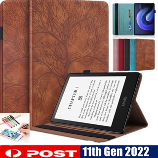 เคสหนัง ฝาพับ กันกระแทก พร้อมช่องใส่บัตร สําหรับ Amazon Kindle 11th Generation 2022 6 นิ้ว