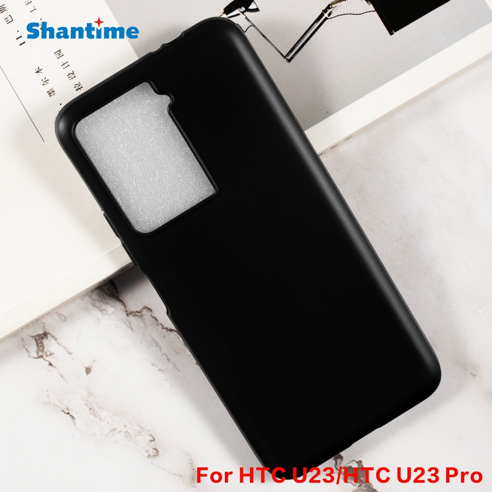 สําหรับ HTC U23 HTC U23 Pro โทรศัพท์ป้องกันกลับเชลล์เคส TPU แบบนุ่ม