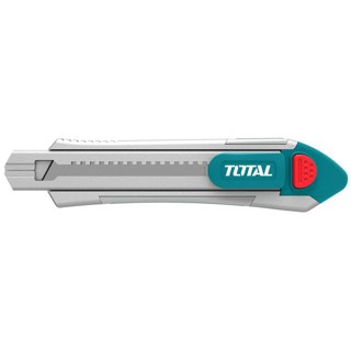 มีด Total มีดคัทเตอร์ อเนกประสงค์ 18 มม. ( พร้อมใบมีด 6 ใบ ) รุ่น TG5121806 ( Snap-Off Blade Knife )