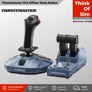 จอยขับเครื่องบิน Airbus ชุดเล่นเกม Thrustmaster TCA Officer Pack Airbus Edition Flight Stick Flight Simulator [ส่งฟรี]