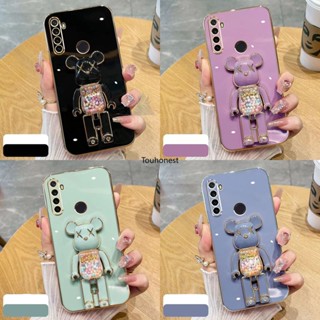 เคส Realme 5 Pro เคส Realme 5S 5i เคส Realme C3 6i Case Realme C2 C1 Case Realme C11 C20 Case Realme C15 C12 Case Realme C25 C25S Case Realme Narzo 20 Narzo 30A Case Silicone Cartoon Anime Cute Kaws Bear Stand Phone Cover Casing Case TX โทรศัพท์มือถือ