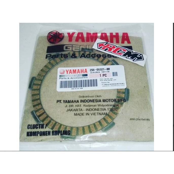 จานคลัทช์ขนาดใหญ่สําหรับ OLD JUPITER MX ALREADY CLUTCH ORIGINAL YAMAHA 2S6-E6321-00