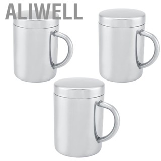 Aliwell Insulated Mug  Stainless Steel Cup  Stainless Steel Hotel for Home Use Restaurant Kitchen