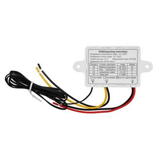 XH-W3002 AC 110-220V อุปกรณ์เทอร์โมมิเตอร์ดิจิตอลสําหรับควบคุมอุณหภูมิมีไฟ Temperature Controller