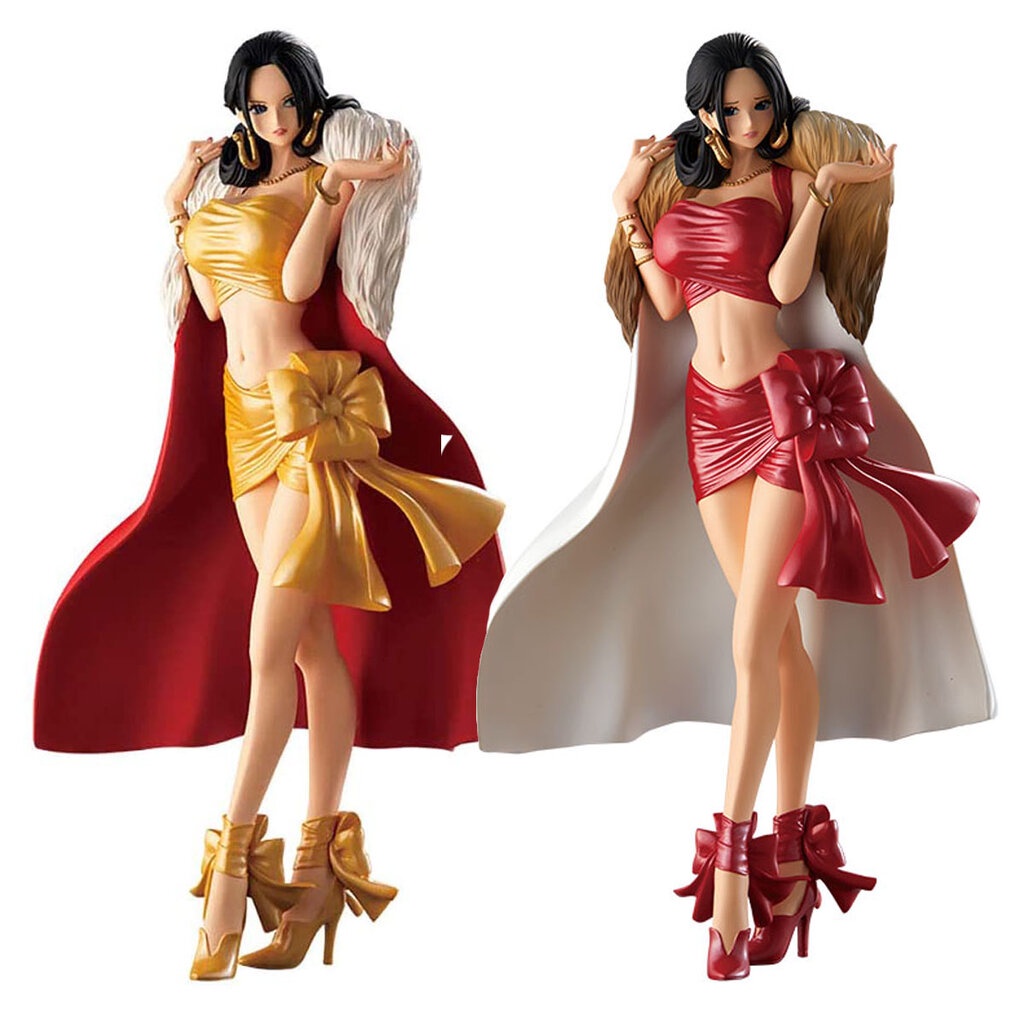 โมเดล ฟิกเกอร์วันพีชแท้ Glitter & Glamours Boa hancock christmas style