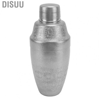 Disuu Bartender Shaker Mixer  Durable  Rust Boston Shaker Built In Strainer Stainless Steel  for Home for Family Party