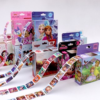 200pcs /set Childrens Disney Frozen Sophia Roll Sticker DIY Material Reward Sticker (2.54)