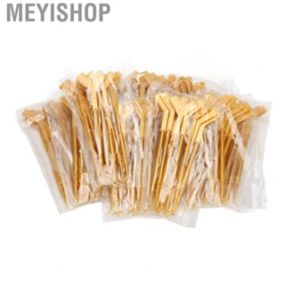 Meyishop Eyelash Lift Brush  100pcs Easy Cleaning Y Shape Lash Lift Tool  for Eyelash Separation