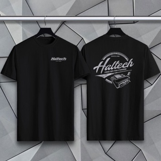 Jdm พร้อมส่ง เสื้อเชิ้ตผ้าฝ้าย 100% พิมพ์ลาย Haltech Page Up Your Power Motorsport Racing สําหรับผู้ชาย และผู้หญิง