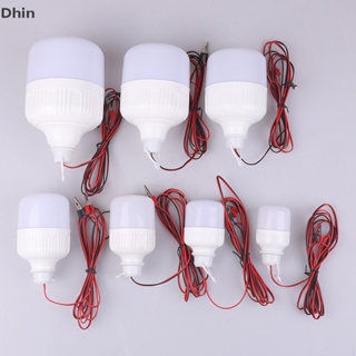 [Dhin] หลอดไฟฉุกเฉิน Led 12-85V แบบพกพา สีขาว สําหรับตั้งแคมป์ COD