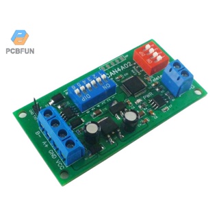 Pcbfun โมดูลส่งสัญญาณข้อมูล Dc12v Can To Rs485 Rs232 Rs422 Canbus Serial