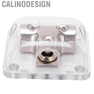 Calinodesign Audio Power Distributor Block  Chrome Plated Power Distribution Block  for Car for Boat