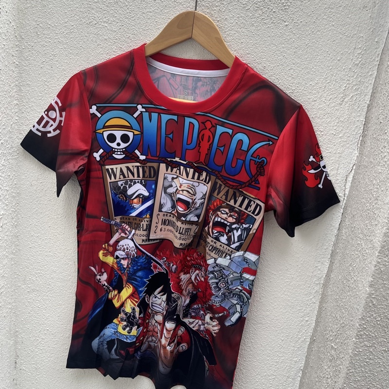 XS/3XL เสื้อยืดลูฟี่รวม (Kane jersey)