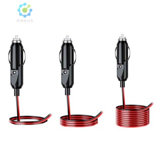 Vodool ปลั๊กที่จุดบุหรี่ในรถยนต์ 12V 24V DC ตัวผู้ เชื่อมต่อ 20A ฟิวส์ พร้อมสายไฟ 0.6 ม. 1.5 ม. 4 ม.