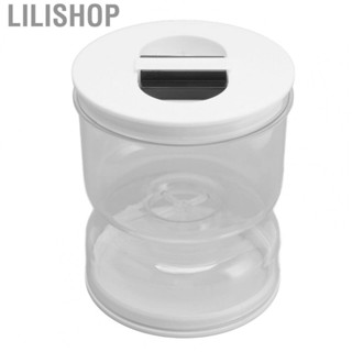 Lilishop Dry Wet Separation Pickle Jar Kitchen Pickle Hourglass Jar Airtight Kimchi We NE