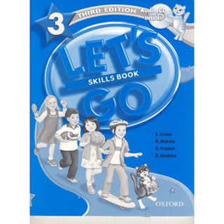 Bundanjai (หนังสือเรียนภาษาอังกฤษ Oxford) Lets Go 3rd ED 3 : Skill Workbook +CD (P)