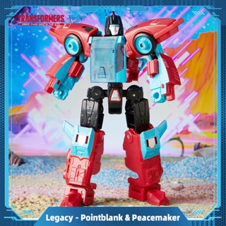 Hasbro Transformers Generations Legacy Deluxe Pointblank &amp; Autobot Peacemaker Toys Gift F3035