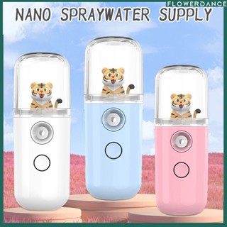 Mini Usb ชาร์จ Water Mist Sprayer แบบพกพา Nano Mist Sprayer ความงามสเปรย์ฆ่าเชื้อไวรัส Hydrating Instrument Mini Hydrating Sprayer ดอกไม้