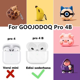 【Case Home】เคสหูฟัง แบบนิ่ม ลายการ์ตูน สําหรับ GOOJODOQ Pro 4B GOOJODOQ Pro 4B