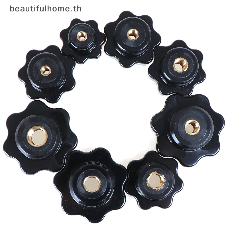 H&G M5/M6/M8/M10/M12 ด้ายหญิง Seven Star Shaped Clamping Nuts Knob ~