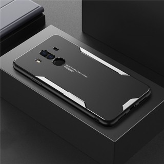 Huawei Mate 9 10 Pro Mate 30 Pro 20 Pro 20x หรูหรา โลหะอลูมิเนียม เคลือบด้าน เลเซอร์แกะสลัก แผงป้องกันเลนส์ กันกระแทก เคสโทรศัพท์