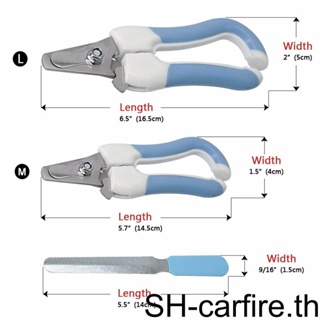 กรรไกรตัดเล็บ ขนาดเล็ก เพื่อความปลอดภัย สําหรับสัตว์เลี้ยง สุนัข