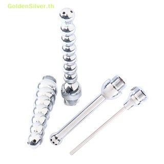 Goldensilver อุปกรณ์ทําความสะอาดทวารหนัก อลูมิเนียม สีเงิน