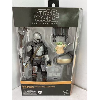 ตุ๊กตาฟิกเกอร์ Star Wars The Black Series The Mandalorian Yoda Baby ของเล่นสําหรับเด็ก