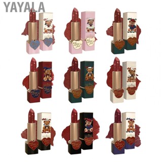 Yayala Lipsticks Nourishing Long Lasting Lip Polish Even Coloring Makeup Lipsticks for Women Girls