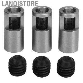 Lanqistore 8 To 5mm RC Coupler Shaft Sleeve  Rustproof  Loosening RC Coupler Shaft Sleeve with Screws for Traxxas Sledge