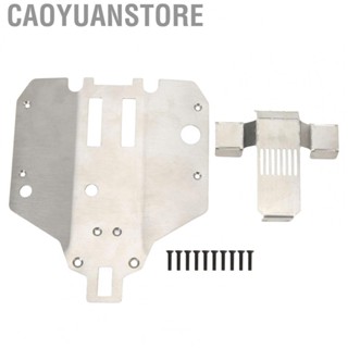 Caoyuanstore RC Car Rear Axle Protector Stainless Steel RC Car Chassis Armor for 1/12  Car