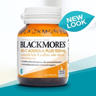 Blackmores Bio C Acerola Plus แบลคมอร์ส ไบโอ ซี อะซีโรลา พลัส  1,500mg