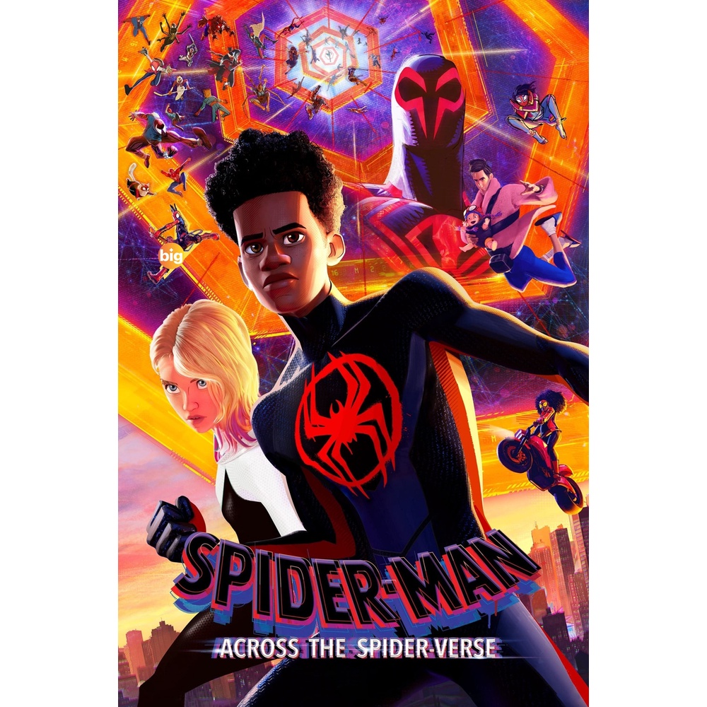แผ่น DVD หนังใหม่ (Zoom ซูม) Spider-Man Across the Spider-Verse (2023) สไปเดอร์-แมน ผงาดข้ามจักรวาลแมงมุม (เสียง ไทย(โรง