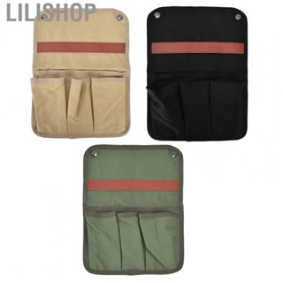 Lilishop Camping Chair Armrest Hanging Bag Large  Camping Chair Armrest Storage Bag for Beach for Outdoor