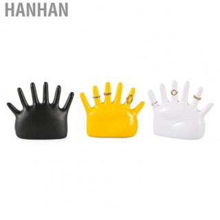 Hanhan Hand Jewelry Display Holder  Ring Hand Holder Fade Resistant Resin All Round Display  for Headbands for Bracelets