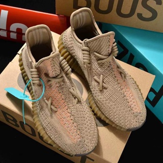 【ซัพพลายเออร์】รองเท้าผ้าใบ รองเท้าวิ่งลําลอง Yeezy Boost 350 V2 สําหรับผู้ชาย และผู้หญิง ZFZQ