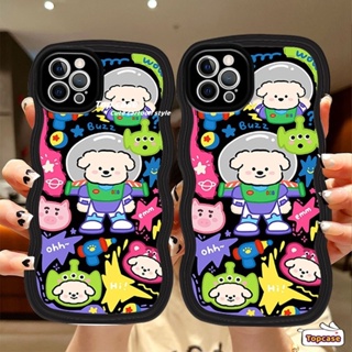 เคสโทรศัพท์มือถือ TPU ขอบหยัก ลายการ์ตูนนักบินอวกาศ สําหรับ Samsung S22 S21 S20 Plus S22 S21 S20 Ultra S20 FE S21 FE Note 20Plus Note 20 Ultra