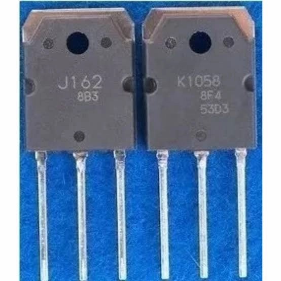 J162 K1058 คู่ทรานซิสเตอร์ไฟ Mosfet ญี่ปุ่น 50W OCL เครื่องขยายเสียง - K1058