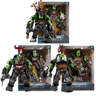 [BTF] Mcfarlane Warhammer 40K Super Heavy Pack Boss Orc Green Skin Big Gun Orc White รุ่น 8SST