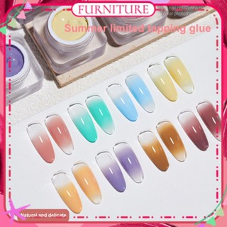 ♕ Xeijayi Nail Art Clapping Glue Summer Gradual Powder Blusher Free Wash Color Painting Semi Solid Pat Phototherapy Gel Manicure For Nail Shop 20 Designs FURNITURE