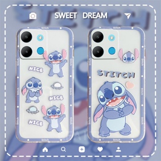 ใหม่ เคสโทรศัพท์มือถือแบบนิ่ม ใส กันกระแทก ลายการ์ตูน Stitch น่ารัก แฟชั่น สําหรับ INFINIX NOTE 30 4G X6833B 30 5G X6711 30 Pro 30i 4G 2023 INFINIX Note30 Note30i