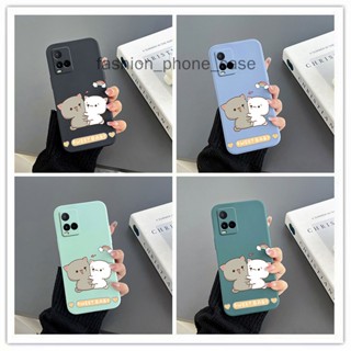 เคส vivo y21 เคสโทรศัพท์มือถือ ซิลิโคน ลายแมว สําหรับ vivo y21 เคส vivo y21s เคส vivo y33s เคส vivo y33t