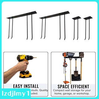 [Lzdjlmy1] ชั้นวางเครื่องมือ แบบติดผนัง สเตนเลส สําหรับโรงรถ 4 ชิ้น