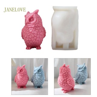 Jlove แม่พิมพ์เรซิ่นอีพ็อกซี่ รูปนกฮูก สําหรับทําเทียน DIY