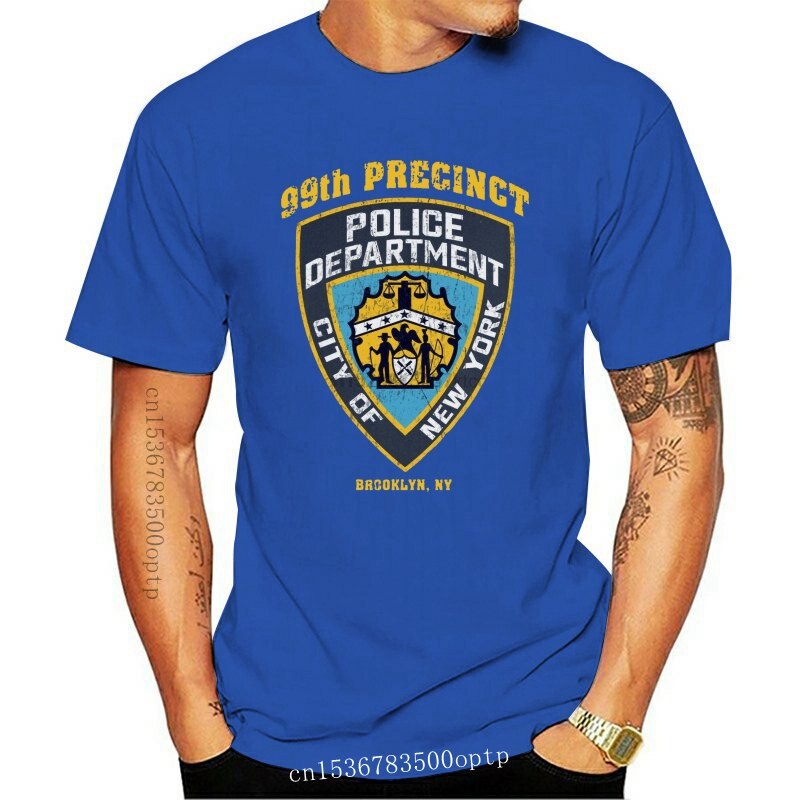 Men t เสื้อ 2023 Cotton Top Tee Badge 99th Precinct s T เสื้อ Brooklyn Fun Jake Peralta Badge สัญลัก