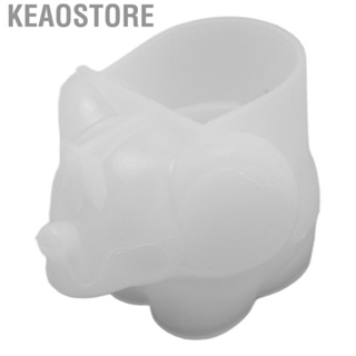 Keaostore Fondant Molds Elephant For Baby Shower Flexible Silicone Mold