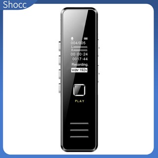 Shocc Sk007 ลําโพงบันทึกเสียงดิจิทัล ขนาดเล็ก ชาร์จ Usb รองรับการ์ด Tf เครื่องเล่น Mp3