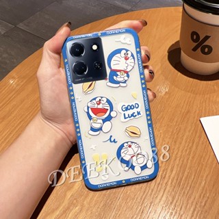 เคสโทรศัพท์มือถือ TPU นิ่ม ลายการ์ตูนโดราเอมอนน่ารัก สําหรับ Infinix Note 30 Pro VIP 30i Hot 30 Play 30i NFC FREE FIRE Smart 7 Plus HD 4G Zero 5G 2023