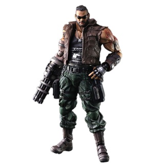 พร้อมส่ง ของแท้ โมเดลฟิกเกอร์ SQUARE ENIX PLAY ARTS Barret Wallace FINAL FANTASY VII REMAKE ของขวัญ ของเล่นสําหรับเด็ก