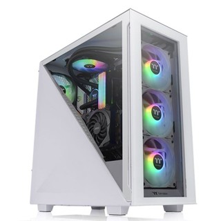 THERMALTAKE Divider 300 TG Snow ARGB Mid Tower Chassis WHITE